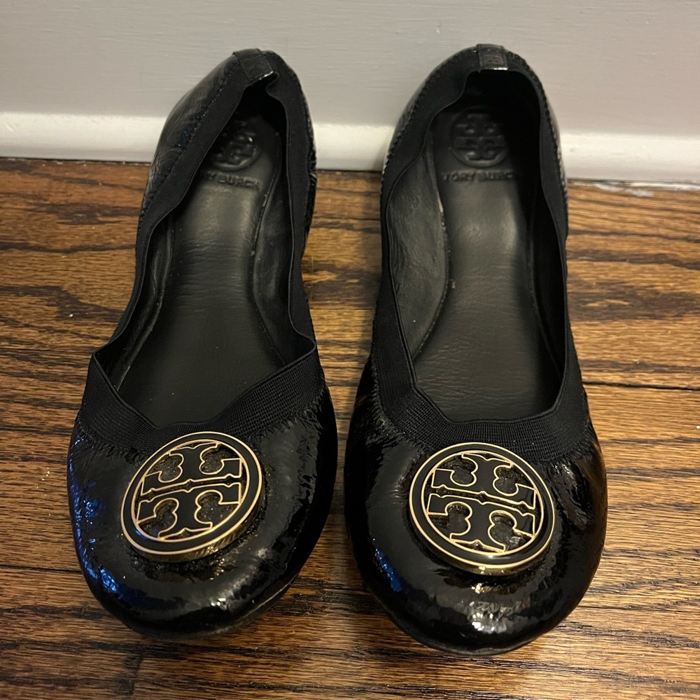 Tory Burch Caroline Black Flats